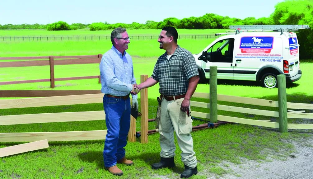 Farm_Fence_Tampa_Fl_0008 farm fence installation near Tampa, FL